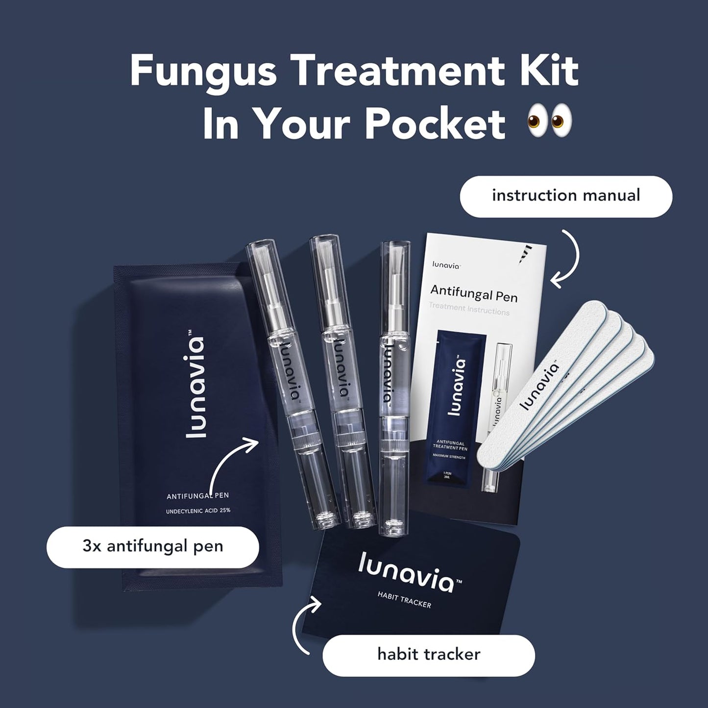 lunavia™ Antifungal Pen - 25% Undecylenic Acid