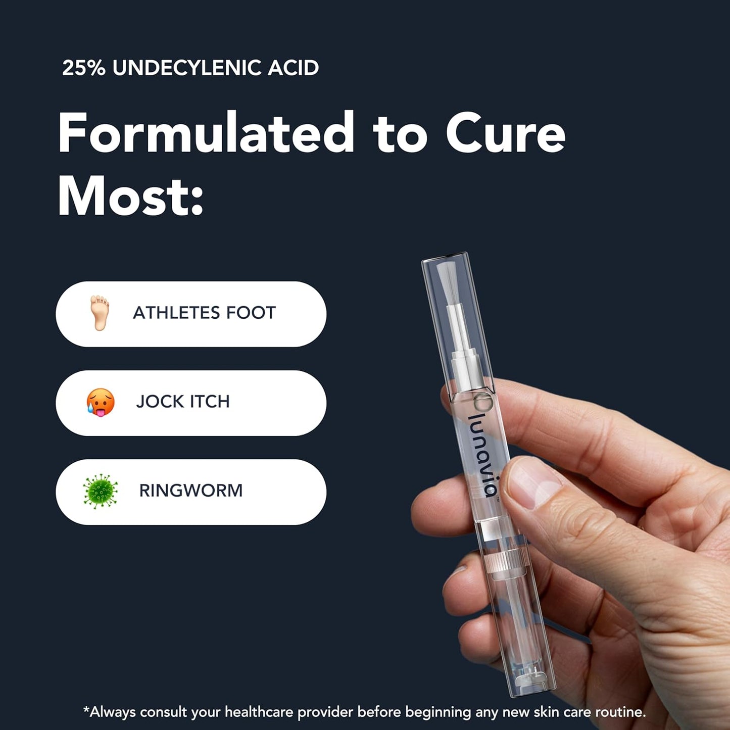 lunavia™ Antifungal Pen - 25% Undecylenic Acid